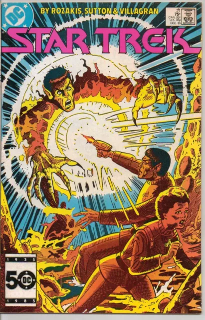 "STAR TREK Vol 1 No 21  1985 Tom Sutton Cover "Dreamworld"  DC VF+ 8.5 Rare