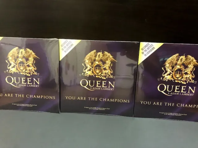 Queen & Adam Lambert “You are The Champions” 7” Vinyl  #706/3000 BRAND NEW