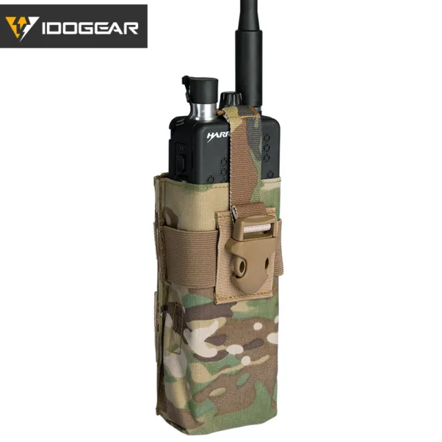 IDOGEAR MOLLE Tactical Radio Pouch für Walkie Talkie MBITR PRC148/152 Military