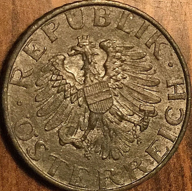 1957 Austria 5 Groschen