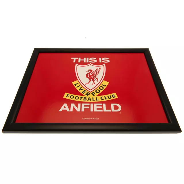 Liverpool FC - Liverpool FC gepolstertes Schoßtablett - ca. 44 cm x 34 cm - - H300z