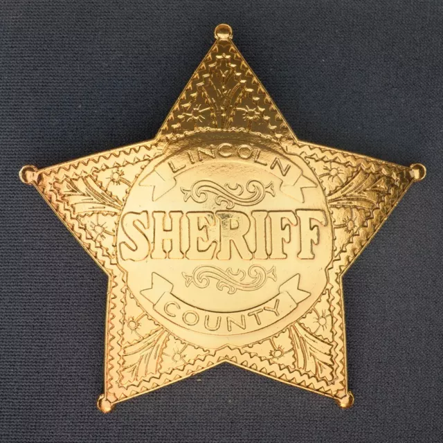 Sheriff Stern / Police Badge / Polizeiabzeichen - Ø ca. 7 cm