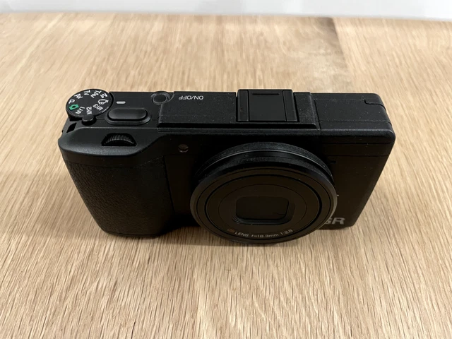 Ricoh GR II Compact Digital Camera 16.2MP APS-C 4