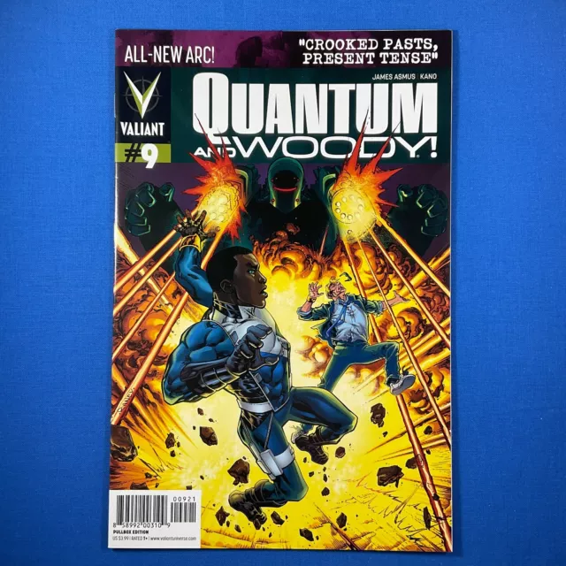 Quantum and Woody #9 Cover B Variant Valiant Entertainment 2014 Comic Book
