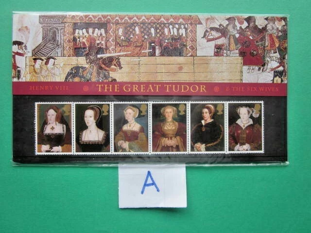 1997 THE 450TH DEATH ANNIVERSARY OF KING HENRY VIII PRESENTATION PACK ...