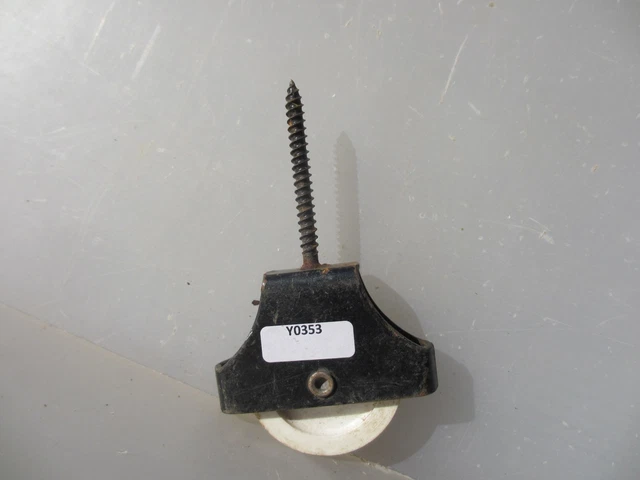 Pulley Block Wheel Old Airer Drier Iron Metal & Plastic Retro
