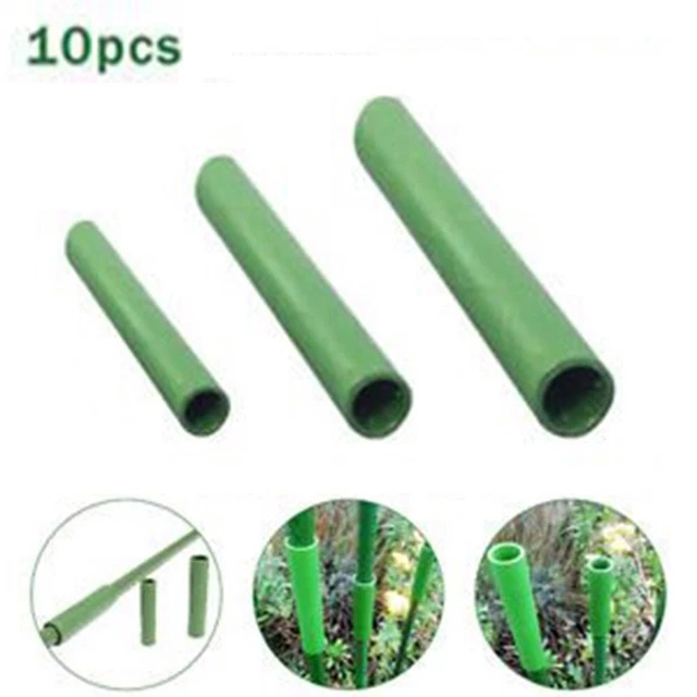 Lot De 12 Piquets De Jardin Pour Tuyau De Raccordement, Connecteurs De Piquets De Support Pour Plantes Grimpantes Diametre Interieur De 11 Mm 85687896