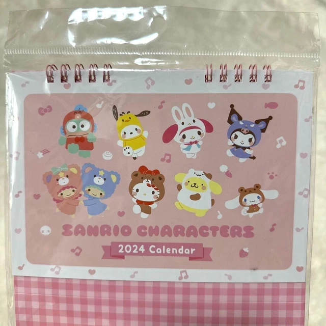 SANRIO CHARACTERS 2025 Desktop Calendar 32.00 PicClick