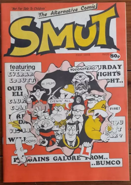 Smut: The Alternative Comic #1-3, Viz Wannabe, Arf Cartoons, 1989 2