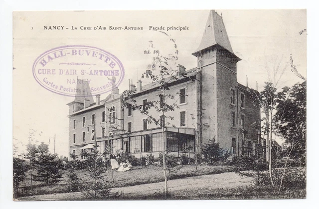 NANCY CPA 54 the air cure Saint Antoine building facade with stamp bar
