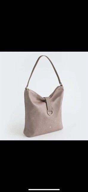 AVON HANNA HOBO Faux Leather Shoulder Bag Gold Bee Design 22.99