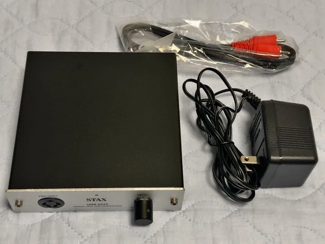 STAX SRS-3100 (SR-L300 + SRM-252S) Earspeaker system FREE SHIPPING FROM JAPAN STAX SRS-3100 (SR-L300 + SRM-252S) Earspeaker system FREE SHIPPING FROM JAPAN