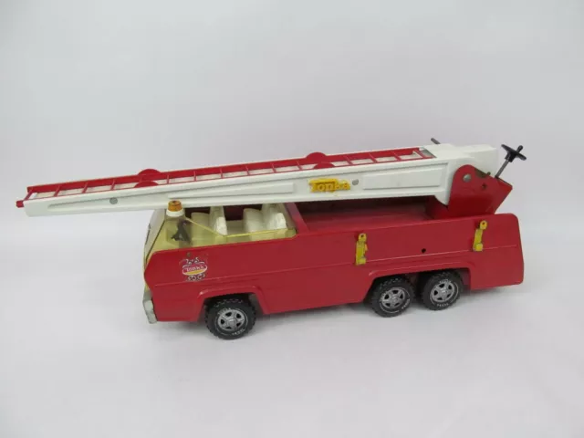 Vintage Pressed Steel Tonka Extension Ladder Fire Truck Engine