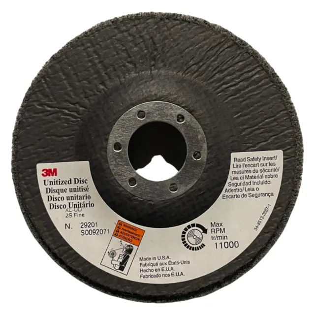 3M Scotch-Brite 4-1/2" x 7/8" EXL Unitized Disc Wheel Silicon Carbide 2S FIN