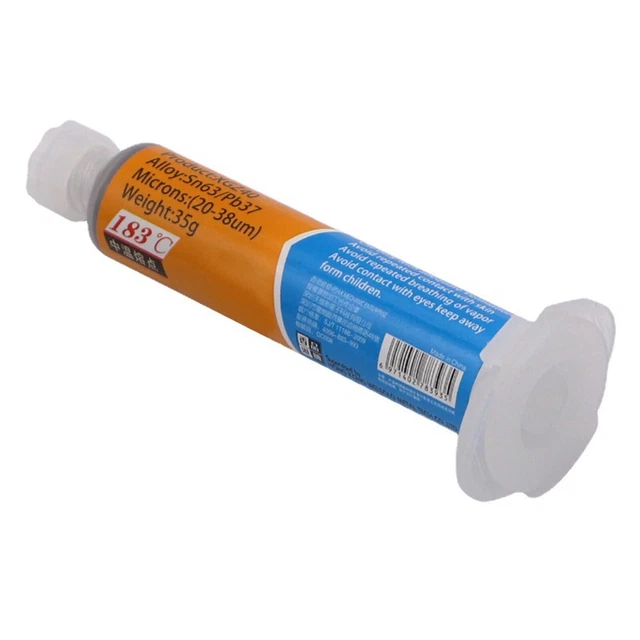 SOLDER WIRE SOLDERING Paste Flux Grease RMA223 10cc Syringe Tube PCB