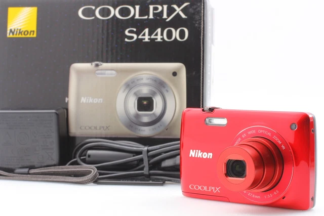 TOP MINT in Box ] NIKON COOLPIX S4400 20.0MP Compact Digital