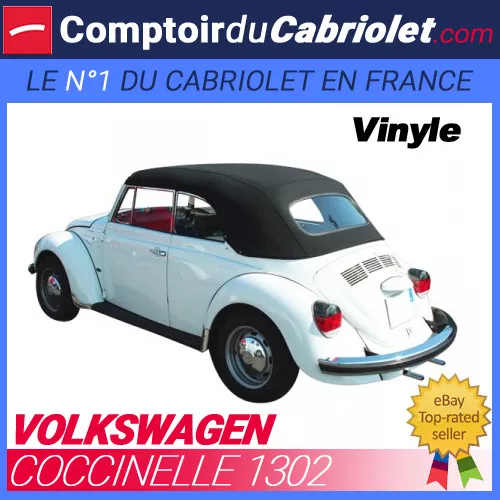 CAPOTE VOLKSWAGEN GOLF 3 cabriolet - Toile vinyle grain origine blanc EUR  435,00 - PicClick FR