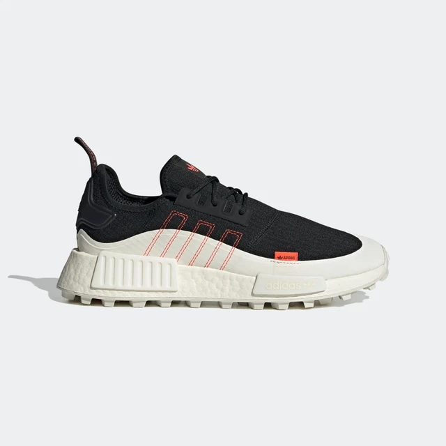 ADIDAS ORIGINALI NMD R1 Tr IN Nero E Bianco Scarpe Spinta Scarpe