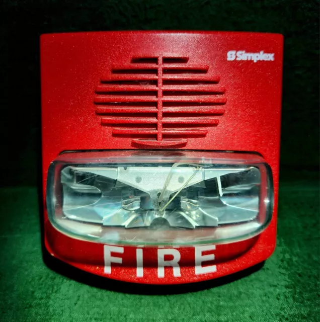 Simplex 4903-9418 TrueAlert Non-Addressable Fire Alarm Wall Mount Horn Strobe