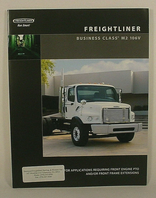 2006 Freightliner Business Class M2 106V Truck Sales  Brochure - Original