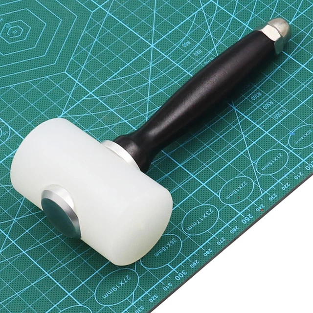 Mazo tallado diseño ergonómico firme cuero resistente mazo duradero