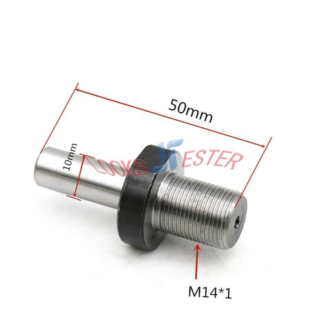 ONE 10 MM Holding Arbor Fit For K01-50 2" Self-centering 3 Jaw Mini Chuck NEW