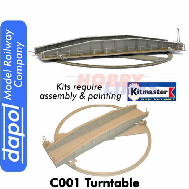 TURNTABLE Model Railway KitMaster Kit Dapol OO Gauge C001