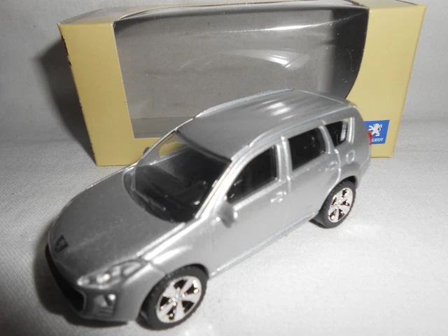Miniature NOREV Peugeot 308 Police Nationale - Échelle 3 Inches (environ 1/64) - Blanc, Bleu, Rouge - Neuf