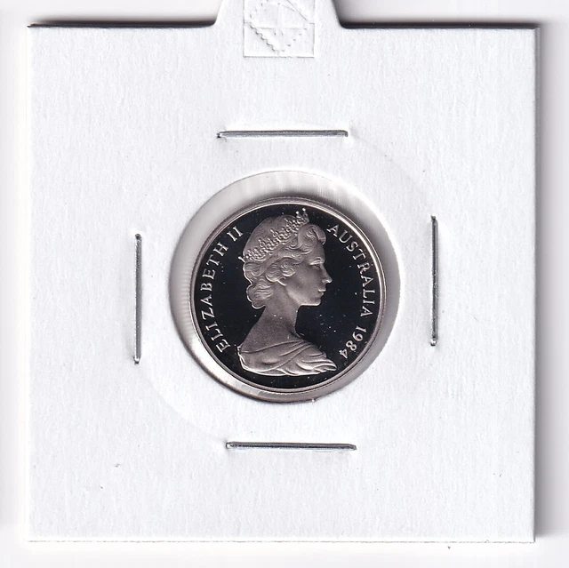 AUSTRALIAN PROOF 1984 5 Cent Coin In 2X2 Holder EUR 3 04 australian-proof-1984-5-cent-coin-in-2x2-holder-eur-3-04