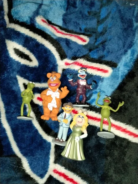 Disney Muppets Figurines lot of 6 Jim Henson's muppets