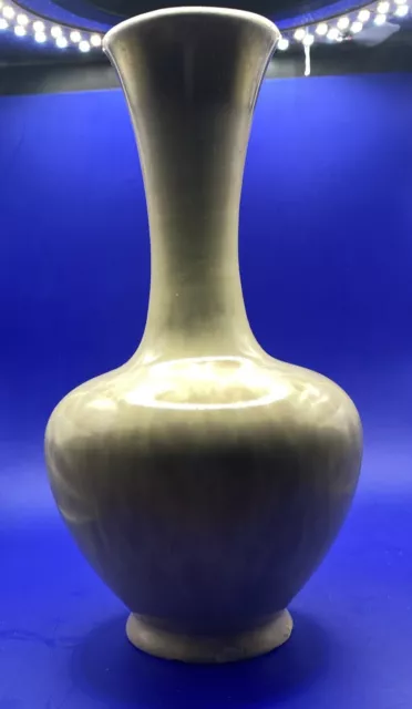 Vintage West German Beige Pottery  Vase 565118(Likely Jasba Keramik) Circa 1960s 3