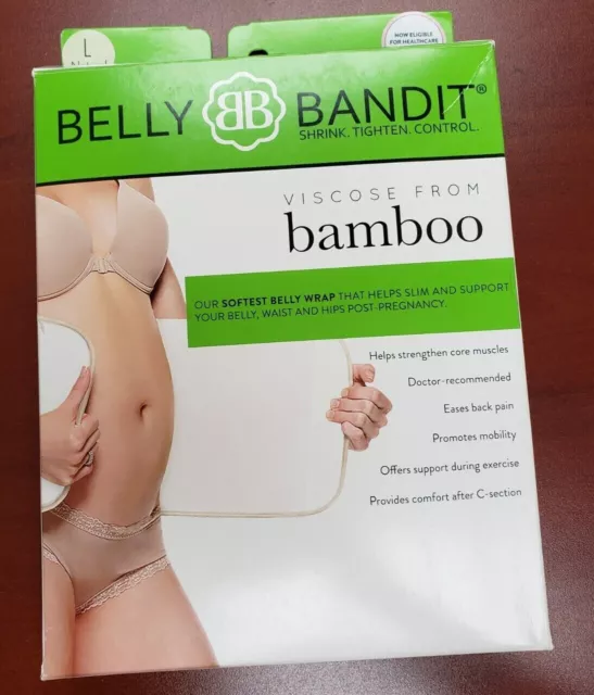 BELLY BANDIT Viscose Bamboo WRAP Post Pregnancy -Lightly Damaged Box