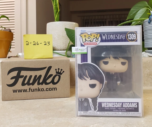 Funko Pop! TV Netflix  Wednesday #1309 WEDNESDAY ADDAMS Jenna Ortega *NEAR MINT*