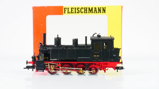 Fleischmann 4098 Dampflok BR 98 DRG H0 GS mit OVP (Neu (gemäss