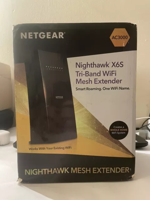 Netgear nighthawk x6s ex8000 AC3000 Tri-Band WiFi Access Point Mesh Extender
