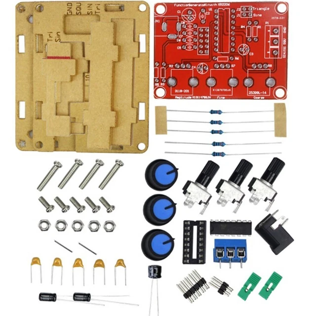 Kit Generatore Segnale XR2206 Fai Da Te - Onde Sinusoidali, Triangolari, Quadre - Foto 5