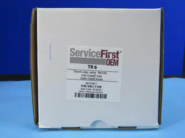 New Trane Service First Thermal Exp Valve Tr6 For R410A 067U3811