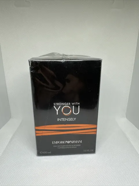 STRONGER WITH YOU Intensely by Giorgio Armani 3.4oz Eau de Parfum for Men  $134.99 - PicClick