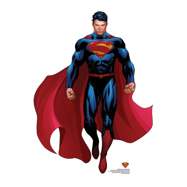 Découpe Carton Superman 2025 (Corenswet) Avec Mini Standee Offert - Décor Fête, Neuf Sous Tube