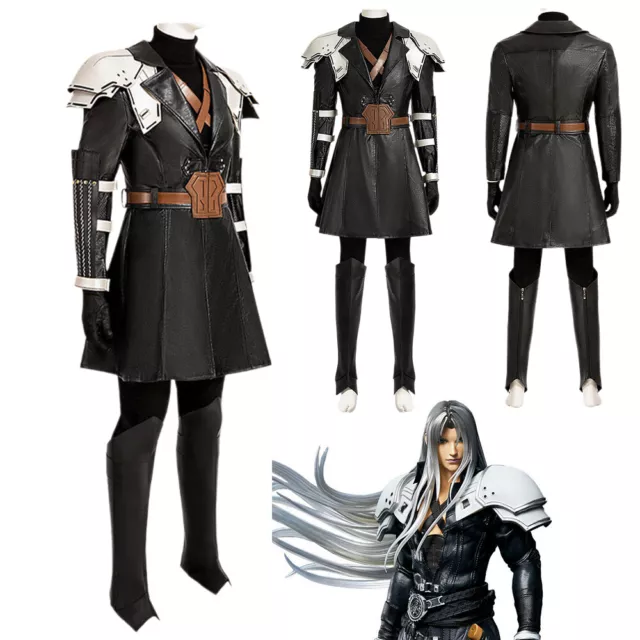 Final Fantasy VII Rebirth Sephiroth Cosplay Costume Luxury Full Suit Jacket FF7