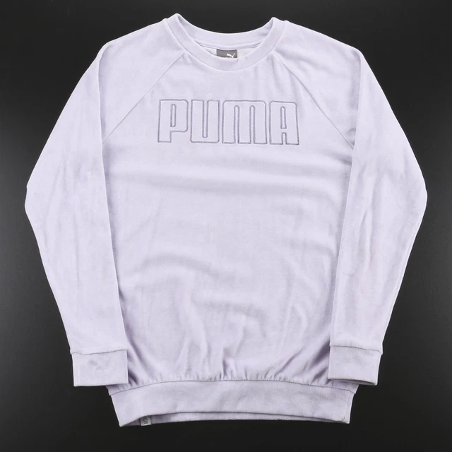 PUMA WoPurple Felpa Da Uomo Collo Crew S