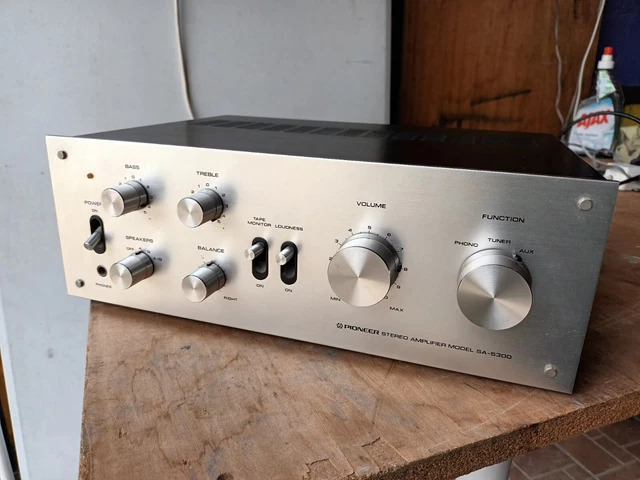 Ampli Intégré Stéréo Pioneer A-D5A Argent Manuel Inclus 160W Bon État