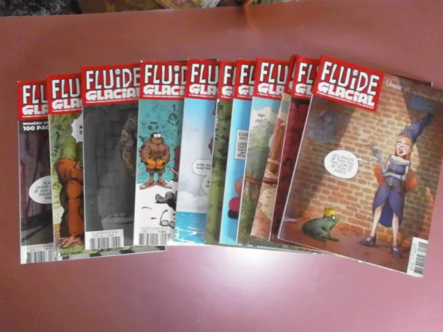 lot de 11 revues Fluide Glacial  2020 BE