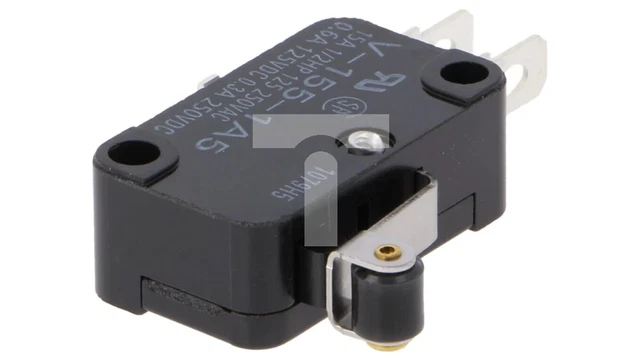 SNAP ACTION microswitch with lever (with roller) SPDT Poz 2 V-155-1A5 /T2UK