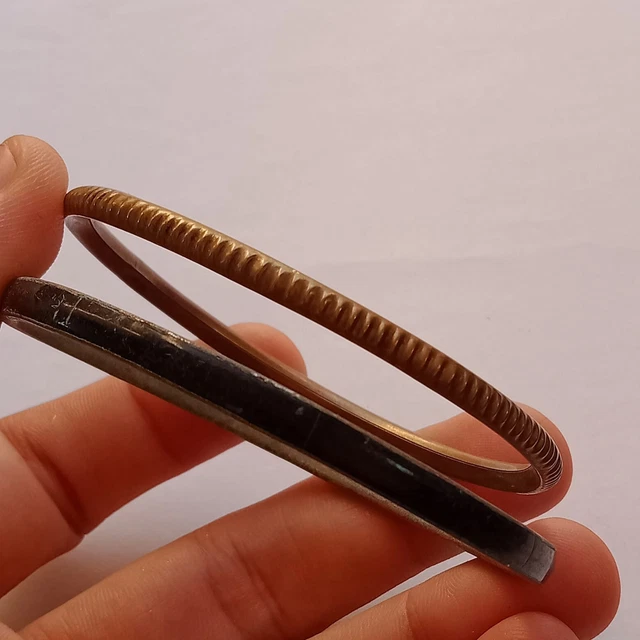 Very Old Rare Ancient Viking Bracelet Bronze Silveryartefact Authentic Stunning
