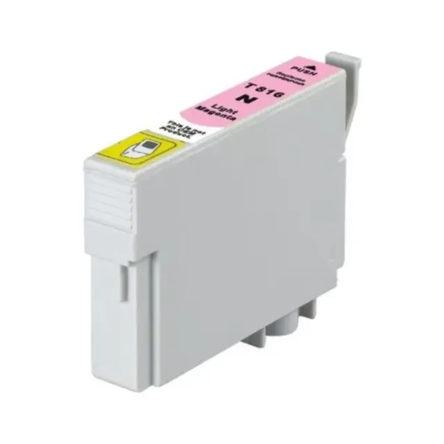 Compatible Premium Ink Cartridges T0816N Light Magenta Inkjet Cartridge - for us