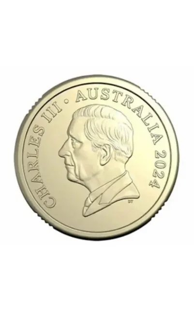 NEW 2024 $2 King Charles Coin UNC RAM Aboriginal Elder  TWO DOLLAR