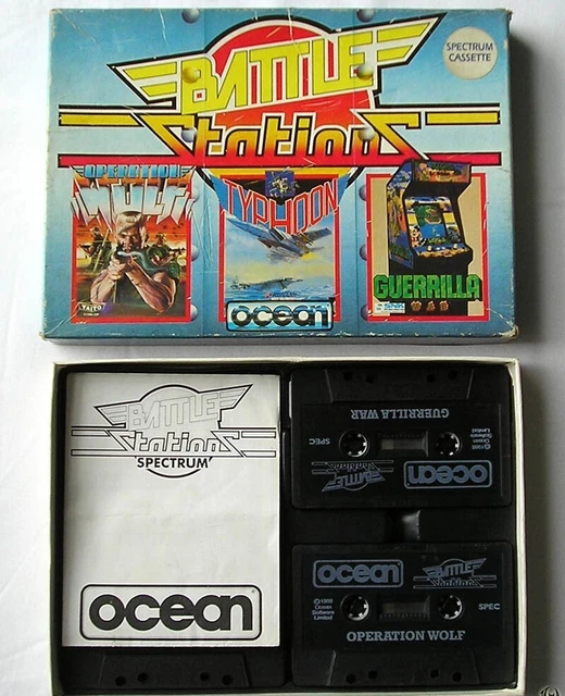 Non Testé Rue Hawk Sinclair Zx Spectrum Ordinateur Jeu Rétro