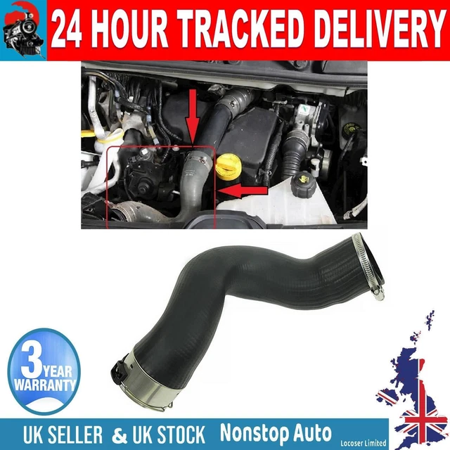 KIT RIPARAZIONE TUBO TUBO TURBO PER NISSAN QASHQAI RENAULT KADJAR 1.6 144604EB1B | UK