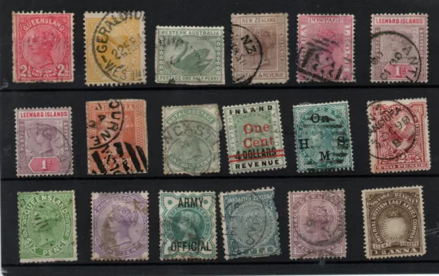 British Commonwealth QV unchecked collection WS25755